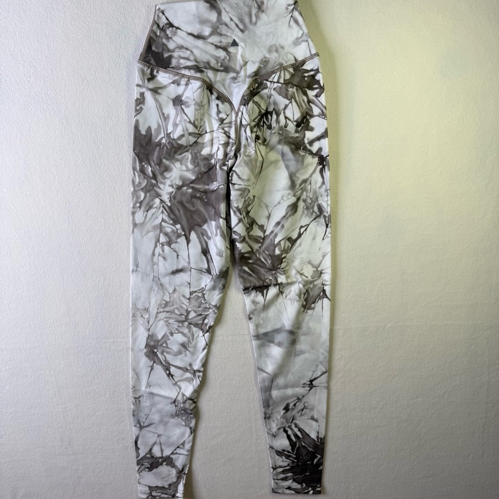 NEW Balance Athletica OG Pant Tie Dye Sea Salt leggings size small
